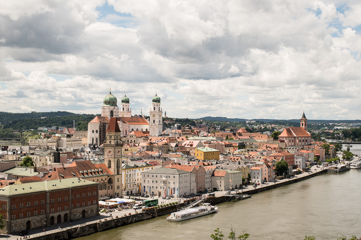 Blick auf Passau von der Feste Oberhaus - #WirEntdeckenBayern - ISARBLOG
