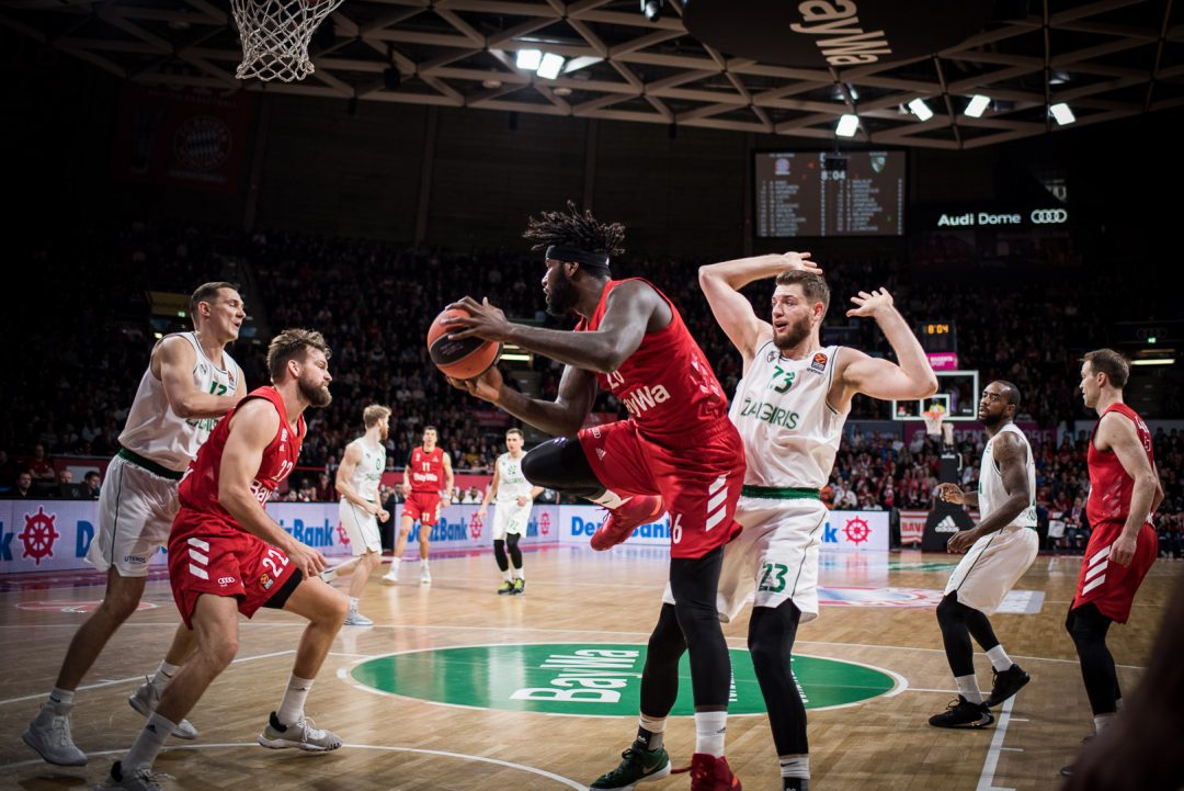 FC Bayern vs. Zalgiris Kaunas / 27.12.2019 / AudiDome München #musicmeetsbasketball