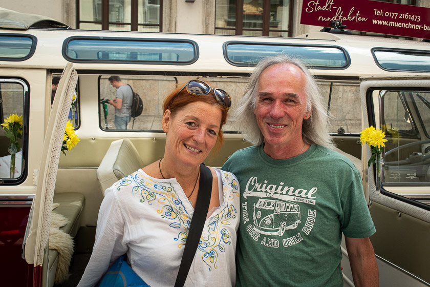 Helga und Bernd von Bulli Tours München