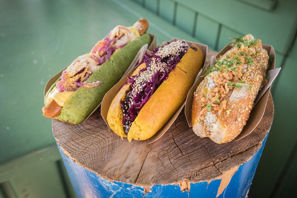 Vegane Hotdogs von Holger Stromberg bei Organic Garden