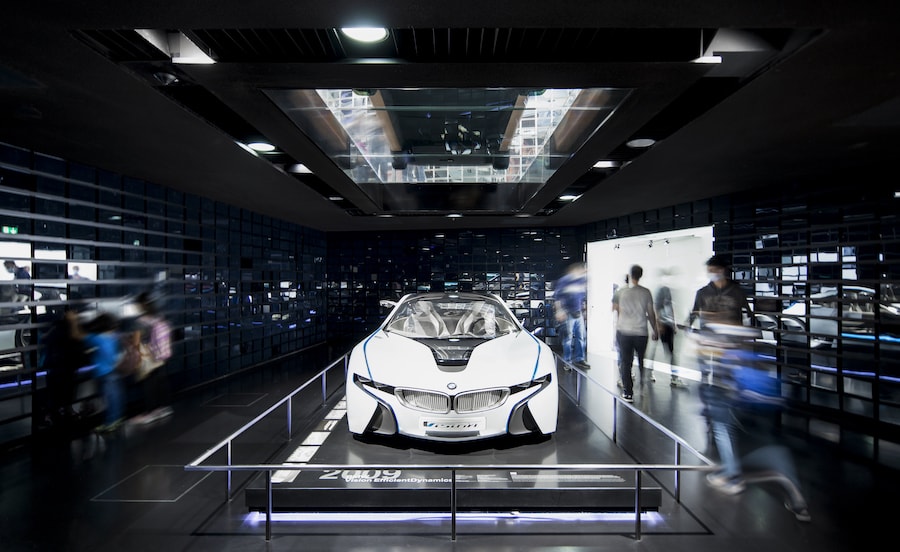 Dauerausstellung Vision im BMW Museum