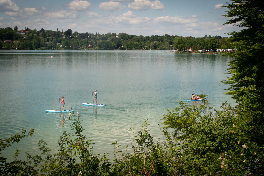 Wassersport und Badespass am Pilsensee