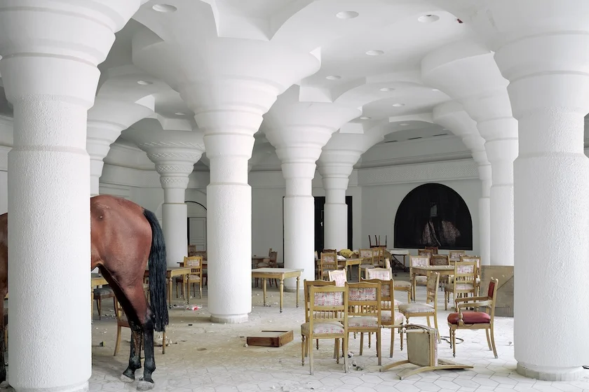 Edgar Martins, Abandoned Government compound, 2024, from Anton’s Hand is Made of Guilt. No Muscle or Bone. He has a Gung-ho Finger and a Grief-stricken Thumb, 2017–23 © Edgar Martins